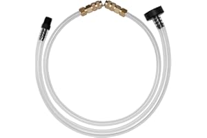DUZFOREI Hydraulic Steering Filler Kit, Oil Filler Bleed Tube and Bridge Tube Replacement for Seastar Hydraulic Steering Syst