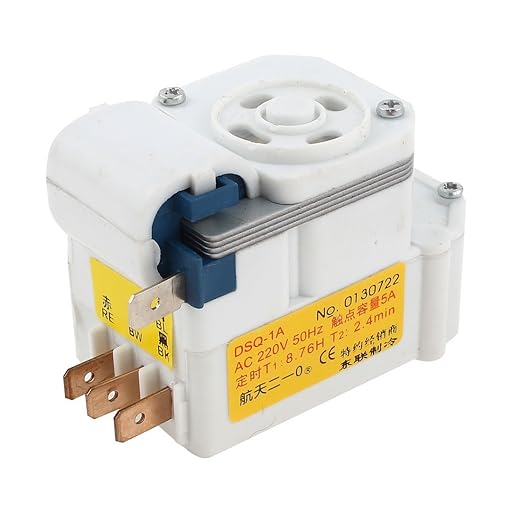 sourcing map AC 220V DSQ-1A 4pines Nevera Nevera descongelación ...