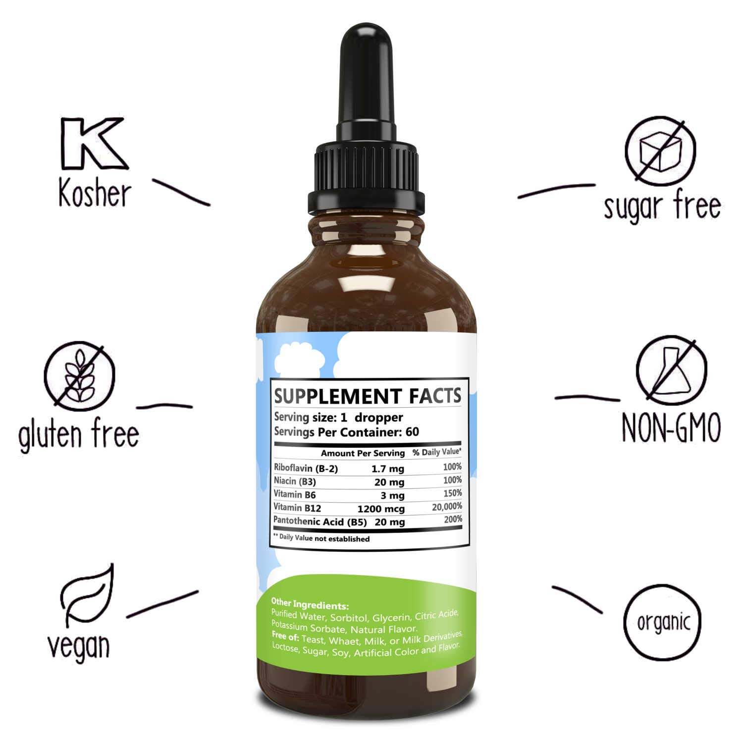 Burst B12 for Kids - Tasty Vitamin B Complex for Energy ...