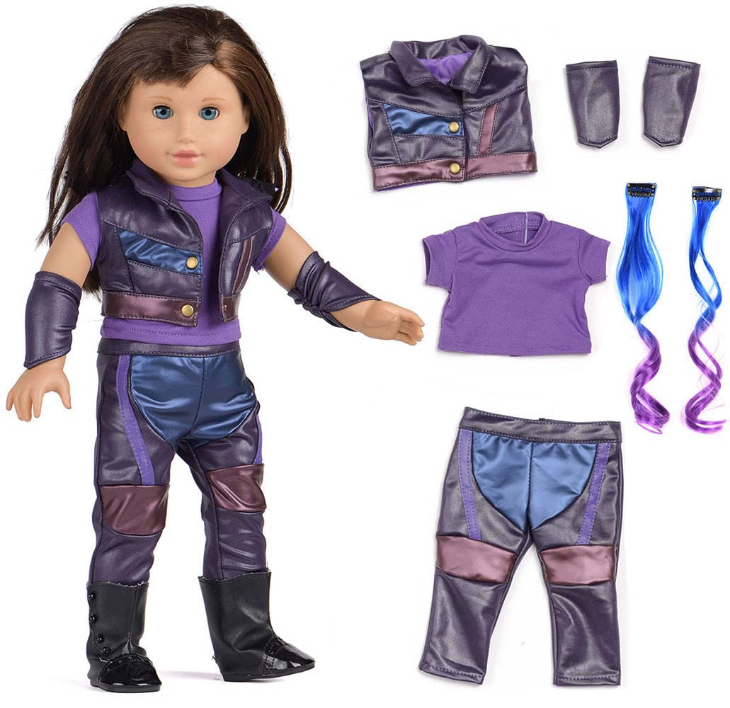 Doll Clothes Costume Pincess Mal Outfits Fit 18 Inch Dolls