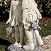 Young Sweethearts: Kissing Children Garden Statue