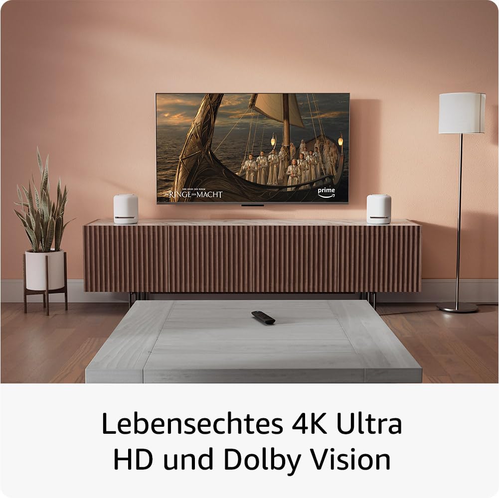 Amazon Fire TV Stick 4K, mit Unterstützung für Wi-Fi 6 sowie Streaming in Dolby Vision/Atmos und HDR10+ 2