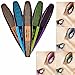 UCLL Color Mascara Long Thick Curling Waterproof Mascara Lash Fattening Mascara Black Brown Green Blue Purple (5PC)