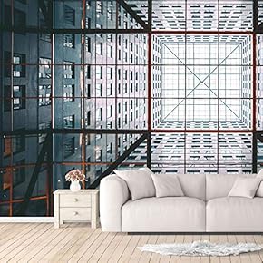 Wall Murals for Bedroom Spatial Perspective Large Removable Wallpaper Peel and Stick Wall Stickers - 66x96 inches