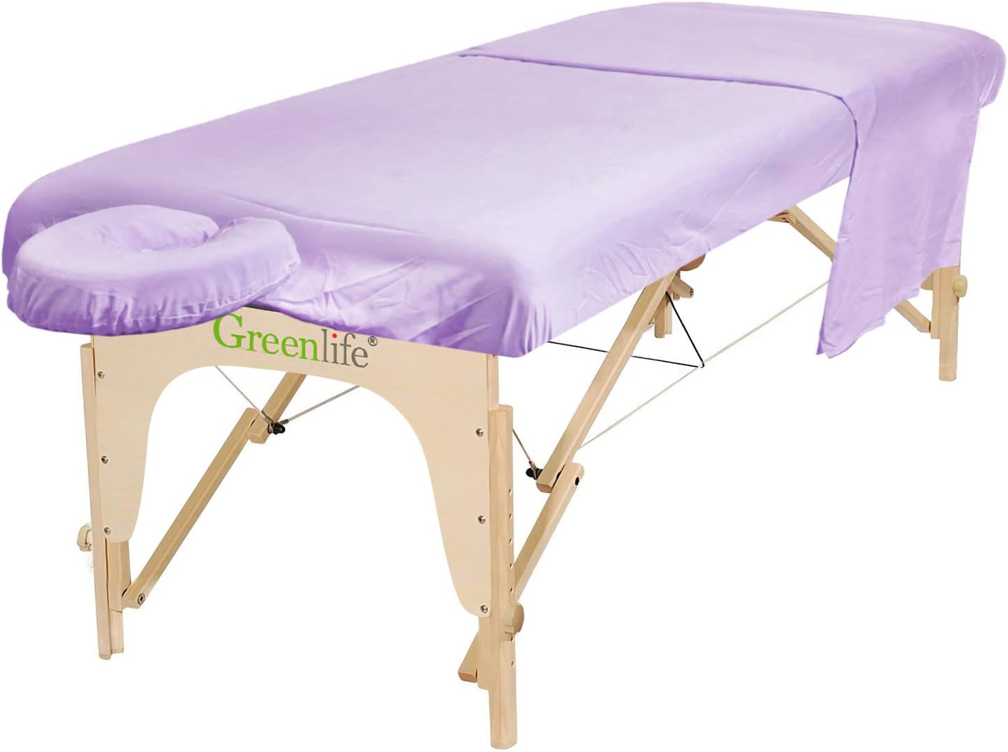 GreenLife® Poly Cotton 3pc Massage Table Sheet Set(Lavender) Amazon.ca