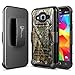 Galaxy J2 Prime Case, NageBee [Heavy Duty] Armor Shock Proof Dual Layer [Swivel Belt Clip] Holster with [Kickstand] Combo Rugged Case for Samsung Galaxy J2 Prime G532 / Grand Prime Plus - Camo