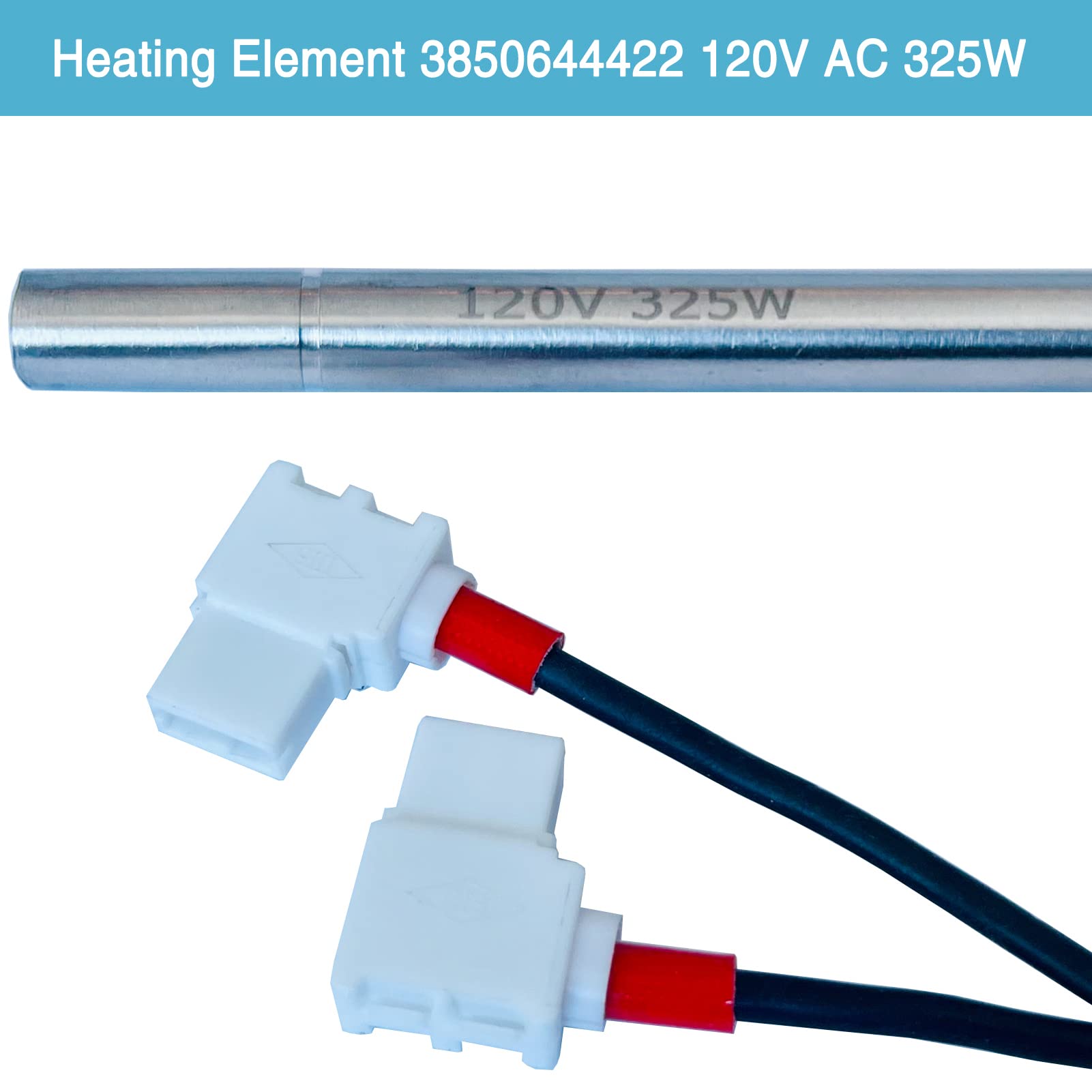 3850644422 Heating Element for Dometic Refrigerator (120V/325W), Replacement Parts for Dometic DM2652 RM2652 DM2662 DM2663 DM2852 DM2862 NDM1062