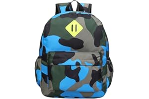 BANSUSU Camo Prints Preschool Kindergarten Backpack Schoolbag Camouflage Toddler Kids Bookbag Daycare Bag
