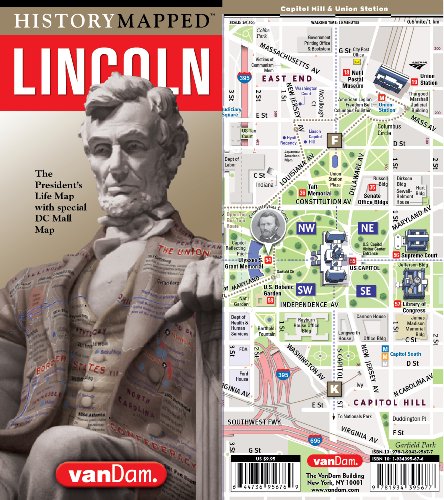 History Mapped Lincoln Map by Vandam: Capital Edition