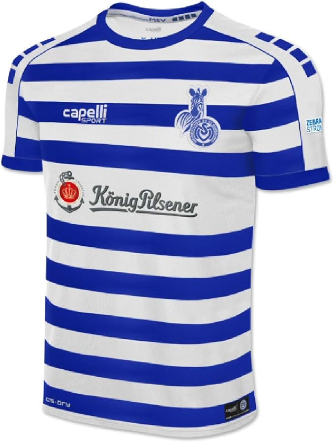 Capelli MSV Duisburg Herren Heimtrikot 20192020 (Small) Amazon.de Bekleidung