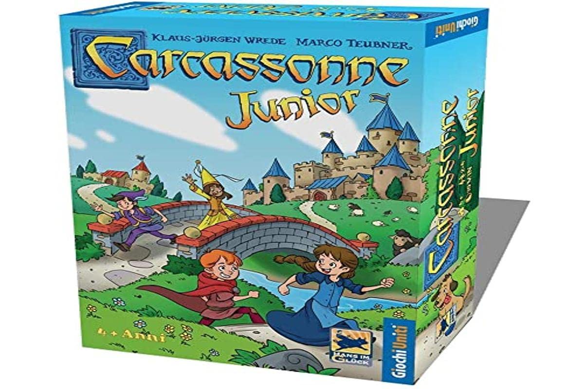 Giochi Uniti - Carcassonne Junior, Children's Board Game, Italian Edition, GU667