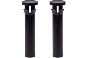 GTPARTES 2 Pack Heavy Duty Wheelie Trash Can Bin Lid Hinge Pins Fit for Rehrig Sierra Huskylite 95-Gallon Wheeled Trash Can Lids Latch Stronger for Outdoor Household Commercial Wheelie Trash Bins Accessories