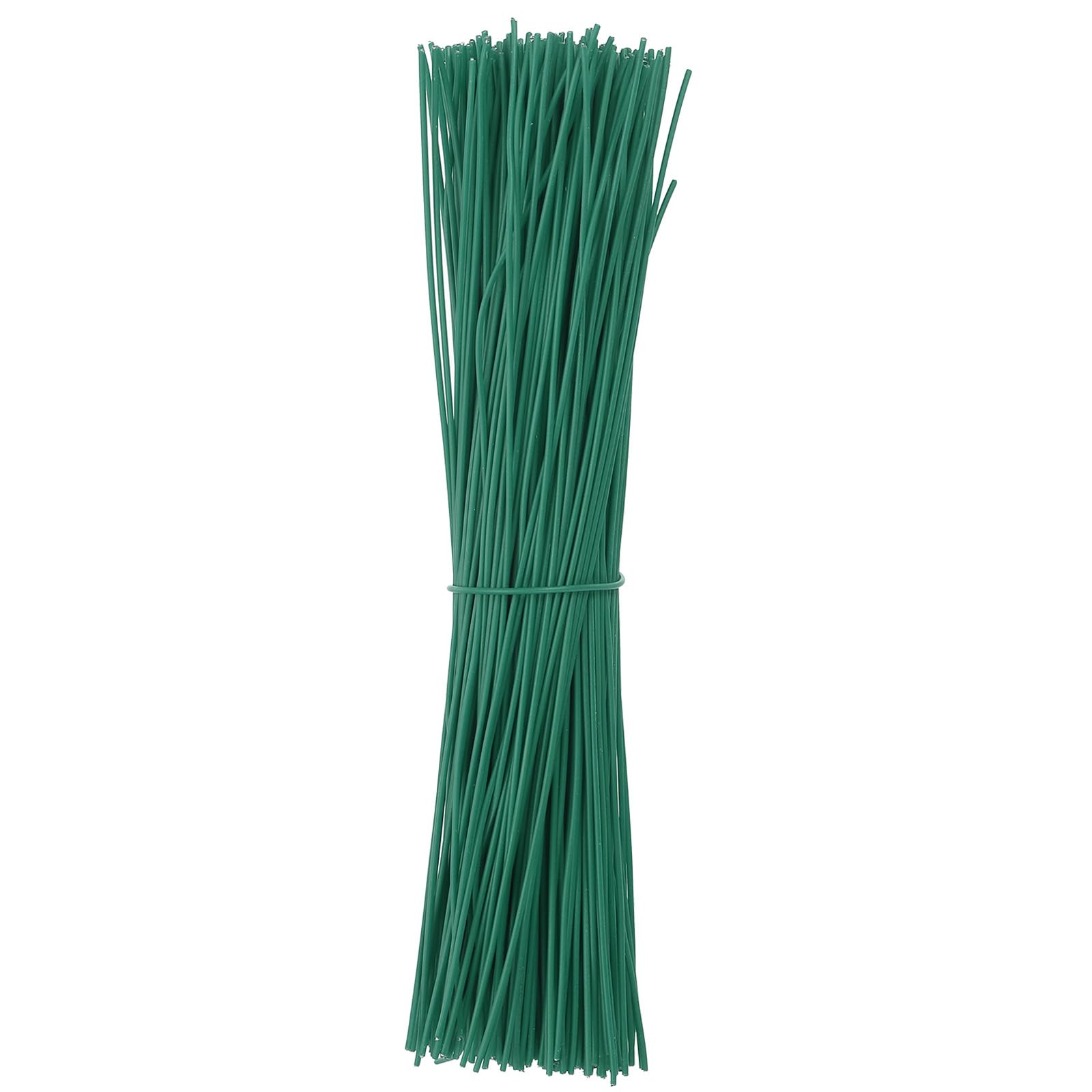 PATIKIL Plastic Twist Ties, 300 Pcs 6 Inch Reusable Cable Ties, 0.04 Inch Wide Bag Coated Ties for Household and Office Use, Glass Green