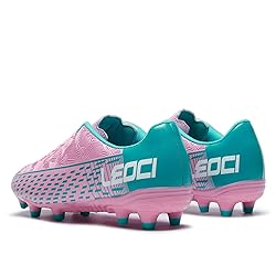LEOCI Soccer Cleats for Women's and Men's Outdoor
