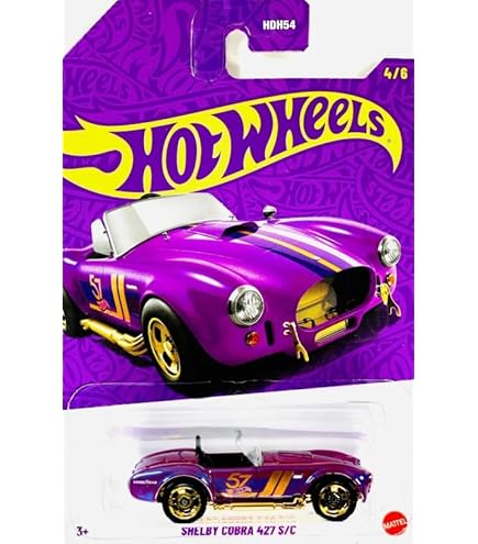 ホットウィール Classic Cobra Hot Wheels Classic Cobra (1991) Mattel Die-Cast Red Toy Car