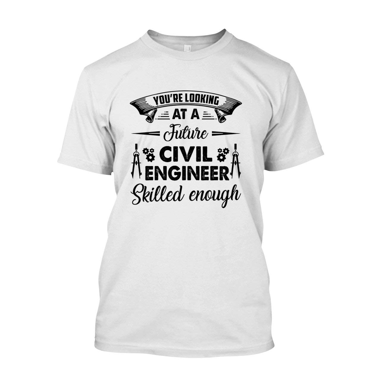Big Grey Future Civil Engineer S Shirt, T Shirts For , Clothes