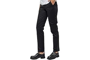ARVIKO Black Chef Pants for Women, Cargo Work Pants, Chef Women's Apparel with Case for Storage with Women's Pants