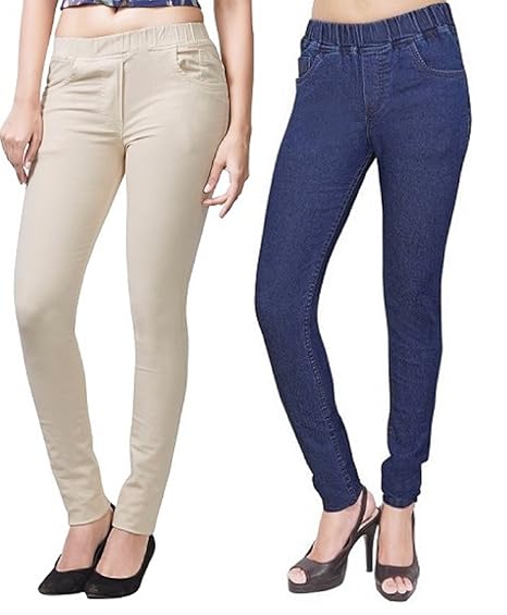 women's slim fit jeggings