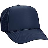 OTTO Polyester Foam Front 5 Panel Pro Style Mesh Back Trucker Hat