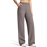 G4Free EverGoing Women's Wide Leg Dress Pants Pull On Stretchy High Waisted Casual Trousers with Pockets