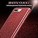 ESR iPhone 8 Plus Case, iPhone 7 Plus Case,Glitter Sparkle Bling Case [Three Layer] for Girls Women [Supports Wireless Charging] for 5.5