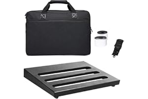 SOYAN Guitar Pedal Board 18" x 11.8" with Carry Bag (SPB-18)