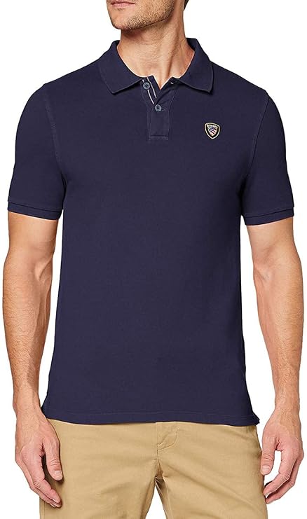 Blauer Uomo|Polo maniche corte piquet 18SBLUT02036-4865-Capriccio Store