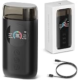 Enya ST1 3-in-1 Smart Automatic Tuner for Guitar and Ukulele | Automatic Tuner, Metronome, Electric String Winder, Full-Color LCD, 1-Cent Accuracy, Alternate Tunings, USB-C Rechargeable