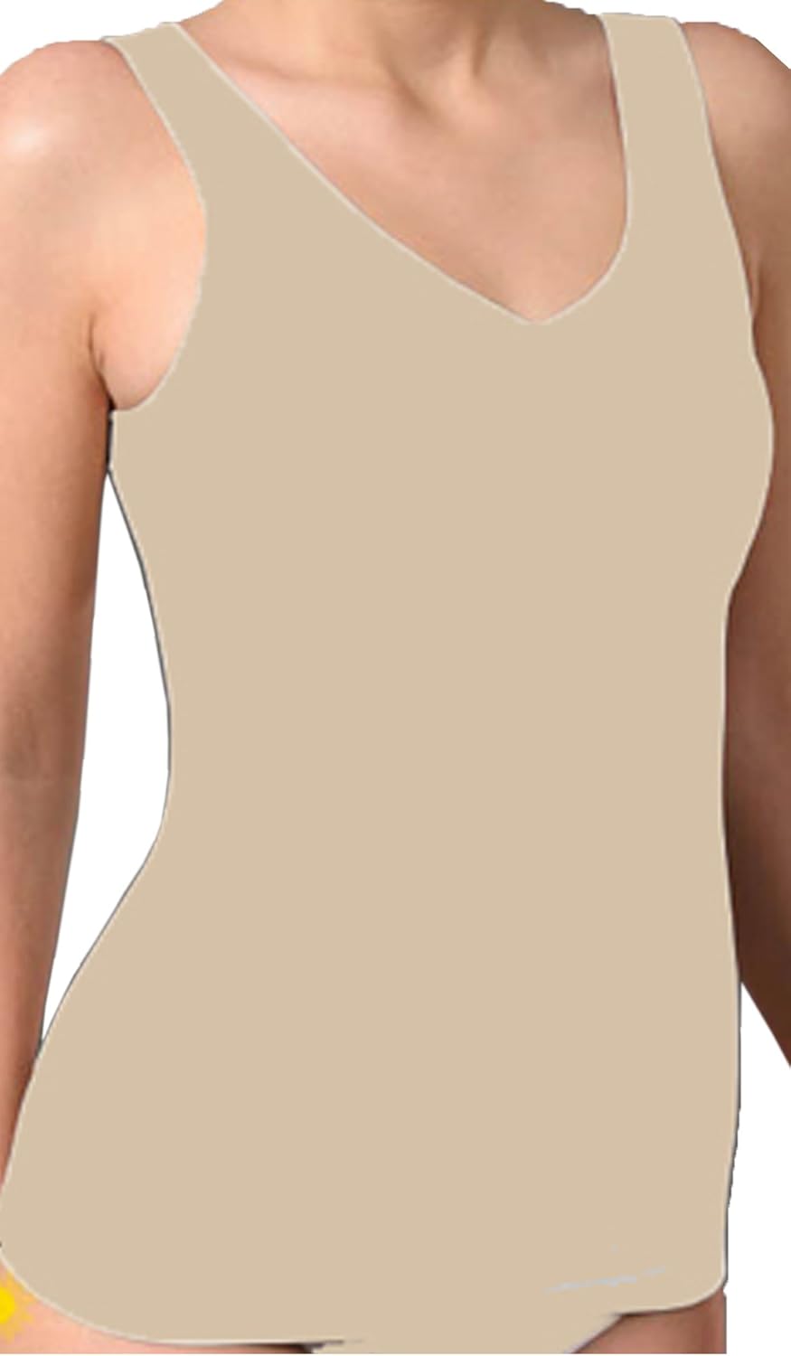 spass42 13 St. Damen Shapewear Hemdchen figurformend BH Hemd Unterhemd