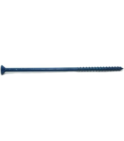 250 Ancoraggi A Vite Per Calcestruzzo Trinity Fastener 3/16x4 &ndash; Testa Piatta Phillips Blu