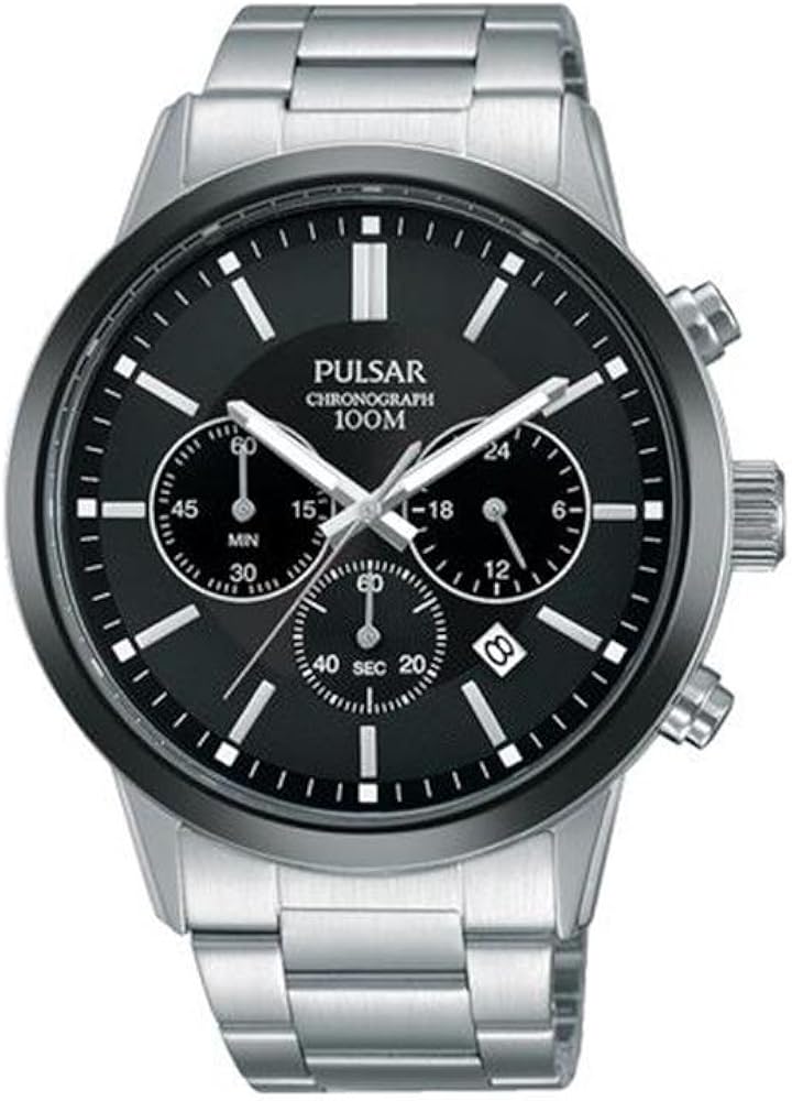 PULSAR RELOJ DE HOMBRE CUARZO 40MM CORREA Y CAJA DE ACERO PT3747X1: Amazon.es: Relojes