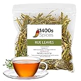 2oz Rue Herb Dried Leaves and Stalks, Ruda Seca en