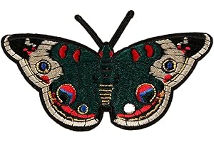 Large Animals Cock Flower Leaf Iron On Embroidered Applique Patch for Clothes Durability