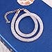 Miraculous Garden Women Rose Gold Plated Mesh Chain Clear Crystal Choker Necklace Link Charm Bracelet for Mother's Day