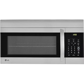 Amazon.com: LG lmv1762st 1.7 Cu. Ft. 1000 W acero horno ...