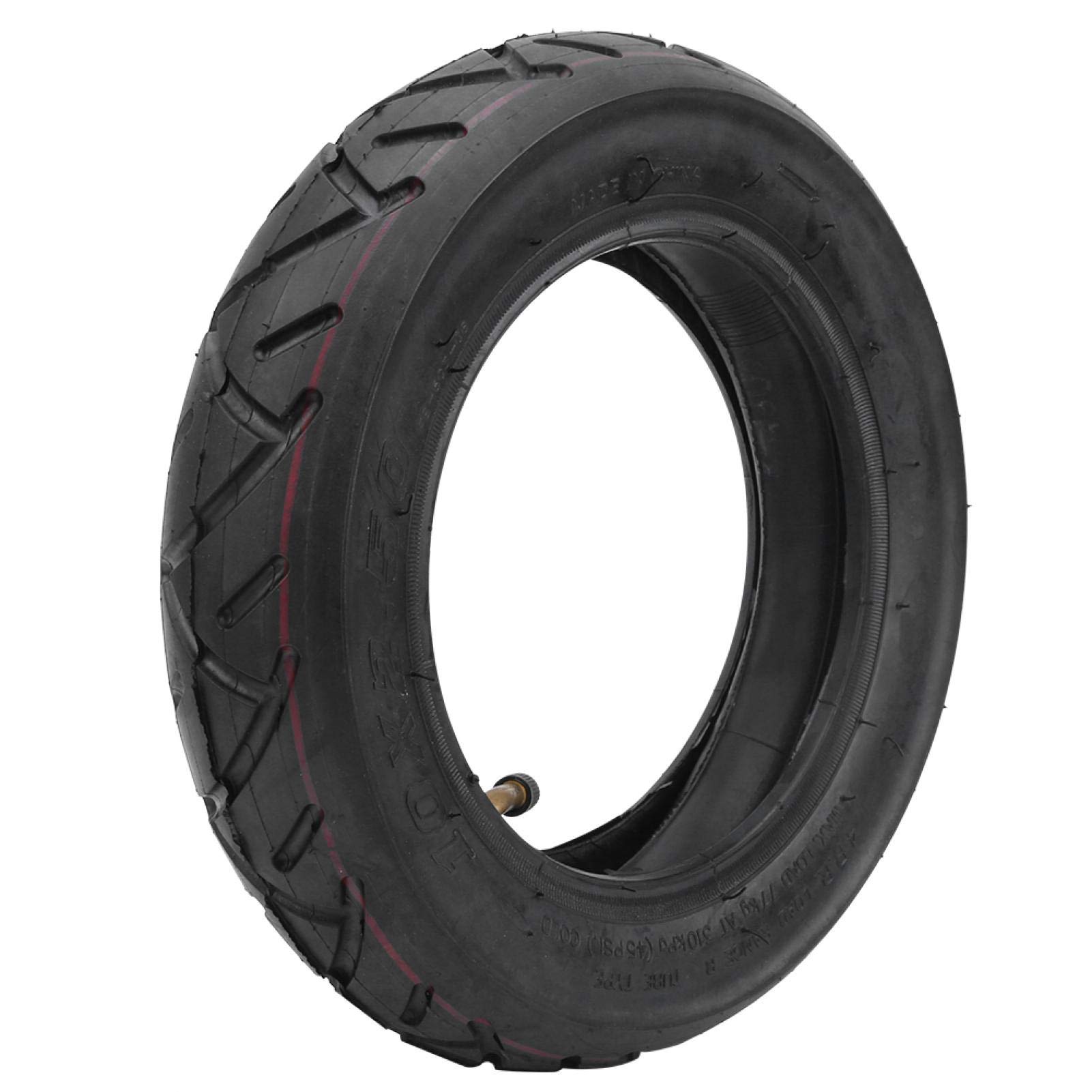 Keenso Electric Scooter Tire, 10x2.5in Tube Set, E Scooter Wheel Tire, Durable, Lightweight, for City Commute, Casual Ride, Daily Use.
