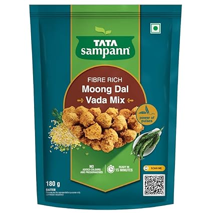 Tata Sampann Fibre Rich Moong Dal Vada Mix 180g