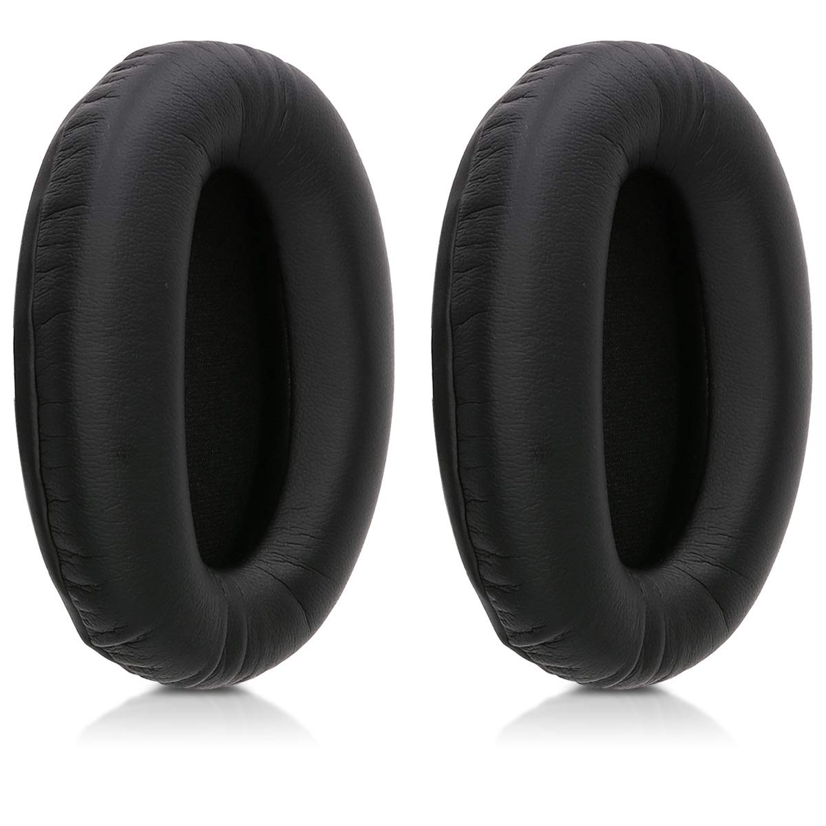Black WH-1000XM2 kwmobile 2x Earpads for Sony MDR-1000X PU Leather Replacement Ear Pads for Over 