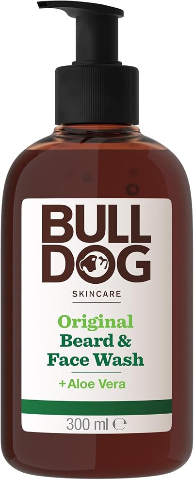 Bulldog Skincare 2-in-1 Beard & Face Wash 300 ml Aloe Vera Men