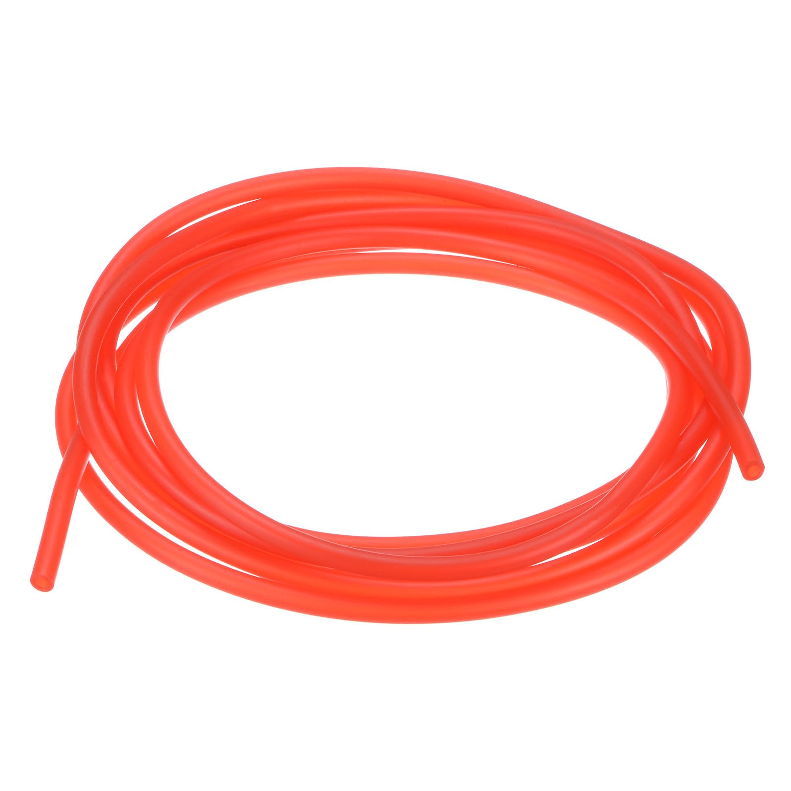 Photo 1 of M METERXITY Natural Latex Rubber Tubing, 1/8" [3mm] ID x 1/4" [6mm] OD 10ft Length Latex Hose Tube for Home/Laboratory/Sporting, Highly Elastic Band Tubes [Red]
