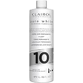 Clairol Professional Pure White 10 Volume Hair Developers | For Lightening &amp; Gray Coverage