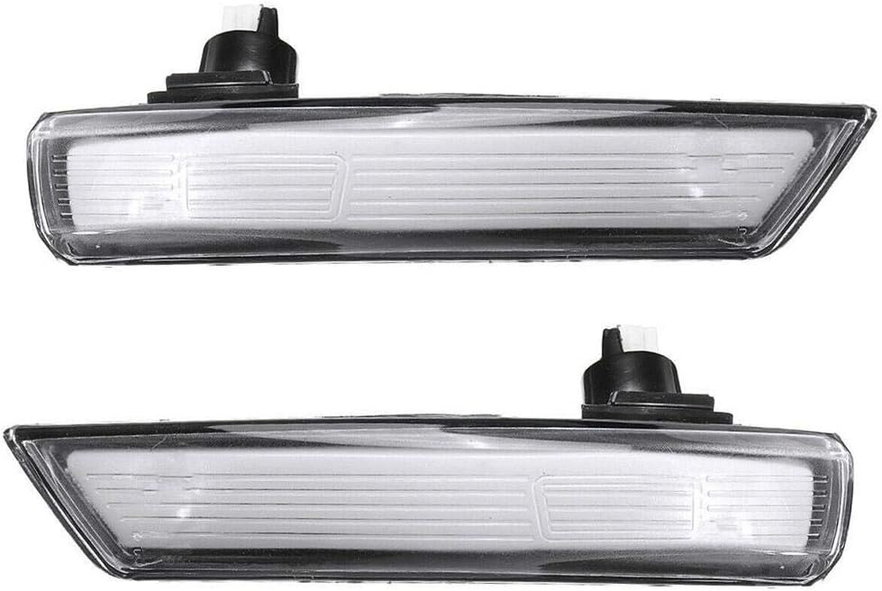 JaneDream Side Rearview Mirror Indicator Dynamic Turn Signal Light Door Wing Mirror LED Indicator Light For Ford Focus MK2 3 Mondeo MK4 2Pcs