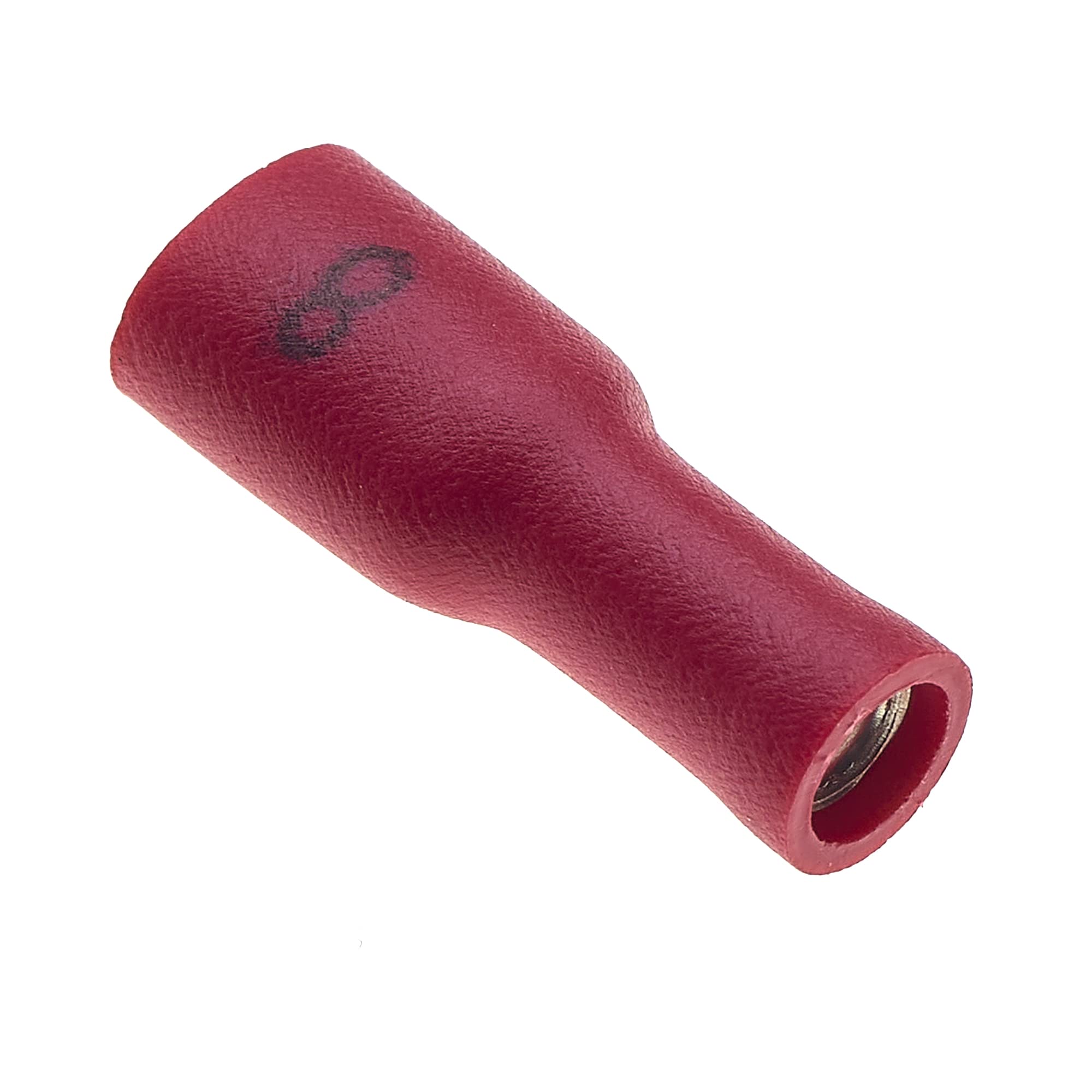 Female Push On Crimp Terminals, Pack Of 100-4.8mm, 16 Amp, 16-14 AWG, Blue, Nylon Insulated Spade Connectors, Quick Electrical Disconnect Terminal For 1.5-2.5 Mm2 Wires Cables