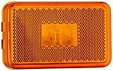 Grote 45233 Yellow Clearance Marker Light with Built-In Reflector