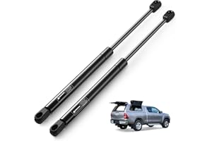 HelloAuto C16-22331 16 inch 45 lbs/200N Leer Truck Cap Struts, 15.7" Lift Support C16-33310 Gas Shocks for Leer are ATC Camper Shell Topper Rear Window Truck Canopy Cover, Pack of 2