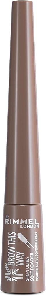 Rimmel London Brow This Way 3-in-1 Ultra Soft Powder Blonde 8g view 4