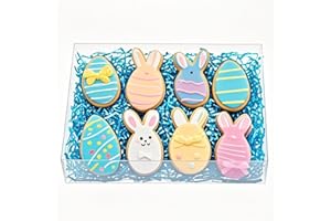 RomanticBaking 10PCS 10x7x2 inches Clear Bakery Boxes for Strawberry,Cookies, Macaron,Gift Treat Boxes for Party Favors