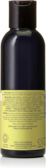 Neal's Yard Remedies Baby Bath & Shampoo with Lavender & Chamomile 200ml view 2
