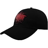 Slipknot Baseball Cap Classic Embroidered Logo Strapback, Black