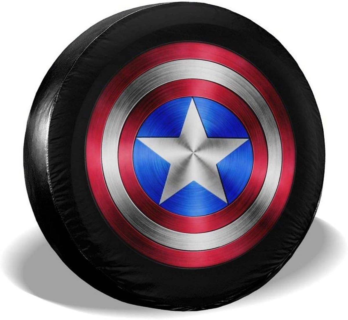 Fan Shop SDJGNSSDF Spare Tire Covers Captain America Shield Wheel